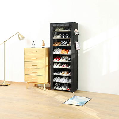 VTRIN Upgrade Shoe Rack Organizer for Entryway 10 Tiers Holds 10 Tier