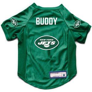 Littlearth NFL Personalized Stretch Dog & Cat Jersey, New York Jets, Large  - Yahoo Shopping