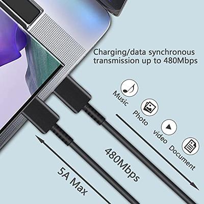 45W USB C Samsung Super Fast Charger Type C Wall Charger for Samsung Galaxy  S23 Ultra/S23/ S22/S22+/S22 Ultra/Note 20 Ultra/S21/S21 Ultra/Note 10/10
