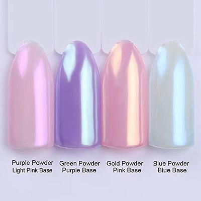 Nail Glitter Purple Sparkle Glitter Dust Powder Nail Art 