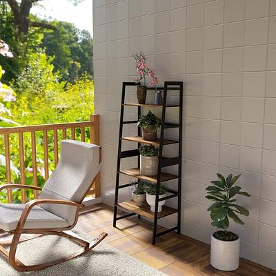 Bookshelf, Ladder Shelf, 4 Tier Tall Bookcase, Modern Open Book Case for  Bedroom, Living Room, Office - Yahoo Shopping