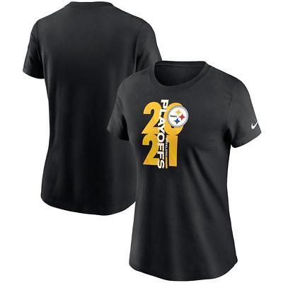 NFL Team Apparel Youth Pittsburgh Steelers Liquid Camo Shirt