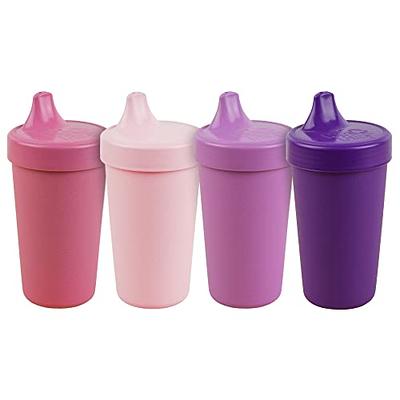 Re Play Made in USA 2 Pack Sippy Cups for Toddlers, 10 Oz. - Reusable Spill  Proof Cups for Kids, Dishwasher/Microwave Safe - Hard Spout Sippy Cups for