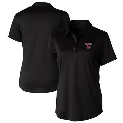 Men's Cutter & Buck Black Carolina Panthers Prospect Textured Stretch Polo