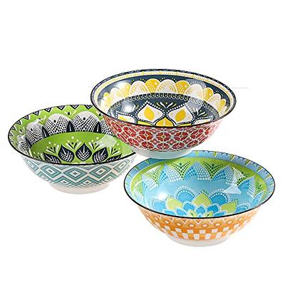 Hokku Designs Ceramic Dessert Bowls, Small Ice Cream Bowls, Portion Control  Bowls For Kitchen Cereal Soup Rice Side Dishes, Dishwasher Microwave Safe