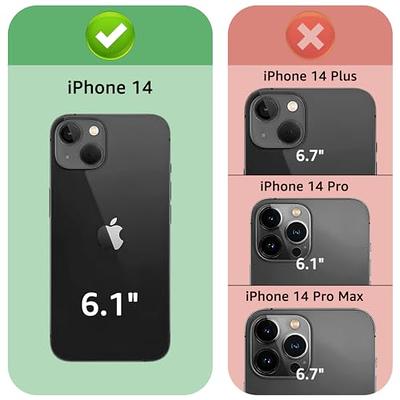 iPhone 14 Plus Flip Card Case [Black]