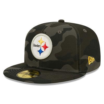 New Era Men's New Era Black Pittsburgh Steelers Reversible Bucket Hat