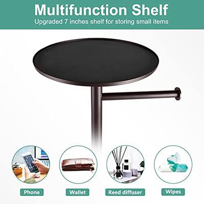 Free Standing Toilet Paper Holder Stand, Oil Rubbed Bronze Toilet Paper  Holder with Storage for Jumbo Mega, Housen Solutions