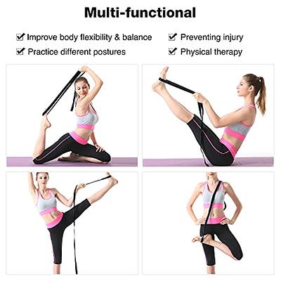 Tchrules Leg Stretcher Strap, Backbend Training Belt with Door