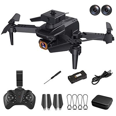 Mini Drone with Camera for Adults Kids - 1080P HD FPV Camera Drones with 90  Adjustable Lens, Gestures Selfie, One Key Start, 360 Flips, Toys Gifts RC