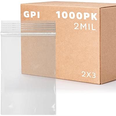 2 Gallon 13x15 2 Mil Heavy Duty Ziplock Bags (100/Pack)