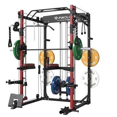 Home Gym with Leg Press + Cable Crossover