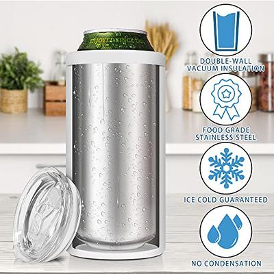 slim thin stainless steel vacuum insulated