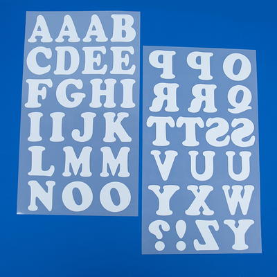 Hello Hobby 1.5  White Cooper Iron-On Letters, 42 Pieces A-Z - Yahoo  Shopping