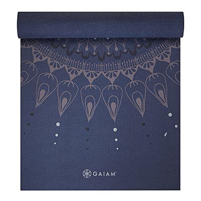  Gaiam Yoga Mat Premium Print Reversible Extra Thick