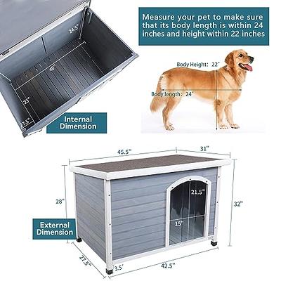 Petsfit Insulation Kit, Suitable for Wooden Dog Houses in 45.6 X 30.9 X  32.1 Inches