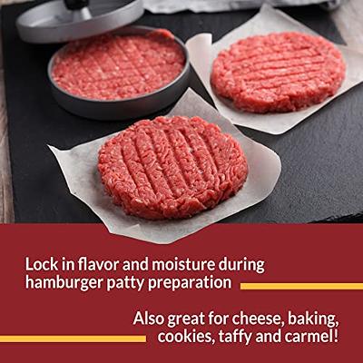 VEVOR Steam Paper Liners, 500pcs Air Fryer Parchment Paper, 5-Inch Air Fryer Sheets, Round Perforated Parchment Paper, Non-Stick Hamburger Patty