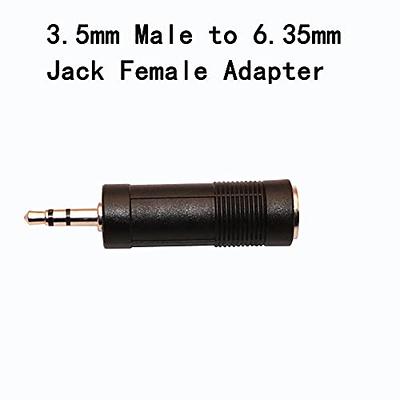 3pcs Jack 3.5mm to 2.5mm Audio Adapter 2.5mm Male to 3.5mm Female