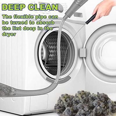 Sealegend 30 Feet Dryer Vent Cleaner Kit Lint Remover Fireplace