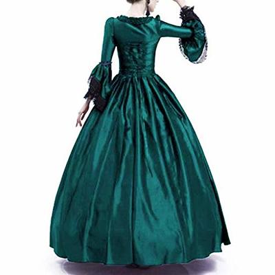 Women's Medieval Queen Vitorian Dress Renaissance Masquerade Ball Gowns  Antoinette Rococo Ball Gown Royal Vampire Costume Princess Renaissance  Costume Vintage Elegant Costume - Yahoo Shopping