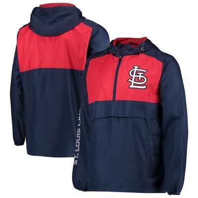 Women's G-III 4Her by Carl Banks Gray St. Louis Cardinals Dot Print Pullover Hoodie Size: Medium