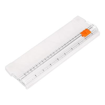 Paper Cutter A5 Paper Trimmer Scrapbooking Tool with Finger Protection Slide Ruler, Size: 28