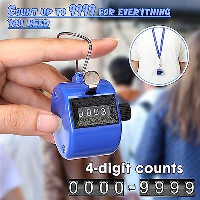 Copkim 20 Pcs Handheld Clicker Counter 4 Digit Number Tally