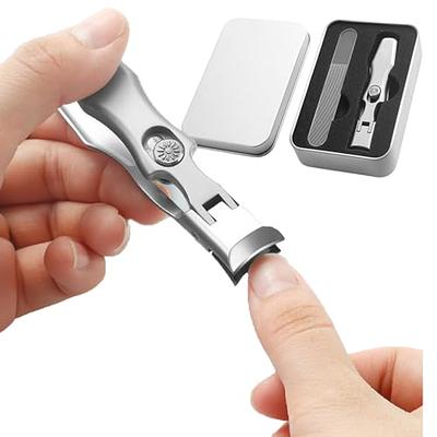 Cumuul Nail Clipper - Cumulus Nail Clipper with Catcher, Ultra Sharp Sturdy  Fingernail and Toenail Clipper Cutters, Professional Extra Large Heavy