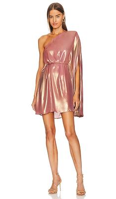 One Shoulder Metallic One Sleeve Dress – Sashay Boutique