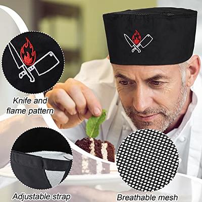 4 Pcs Hibachi Chef Hat Hibachi Chef Costume Accessories Halloween