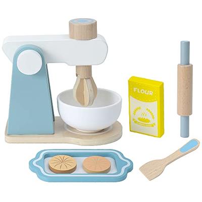 Montessori Mama Wooden Toy Blender, Juicer and Smoothie Maker for Pretend  Play Kitchen Accessories. Toy Mixer for Kids Includes Cup, Mixer, and Fruit