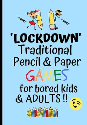 Pen and Paper Games: A 2 Player Activity Book of Tic Tac Toe, Dots & Boxes,  Connect Four, and Hangman - Fun Activities for Family Time