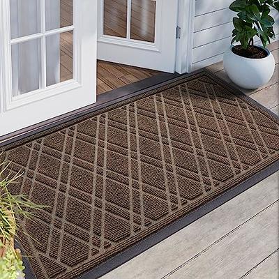 Cheap Entrance Door Mat Entry Way Doormat Front Door Rug Outdoor Heavy Duty  Welcome Mat, for Garage, Patio, High Traffic Area 40x60cm