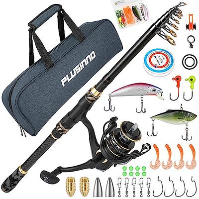 Fiberglass Fishing Pole - Strike Series Collapsible Rod and