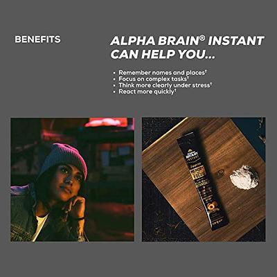 ONNIT Alpha BRAIN Instant Nootropic Brain Blackberry Lemonade