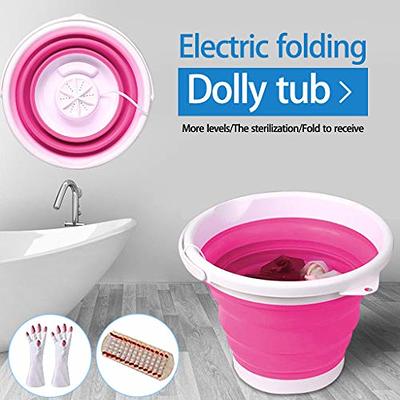 Owill Portable Washing Machine, Personal Portable Ultrasonic Washer with  Foldable Tub and USB Cable, Children's Laundry, Mini Laundry for Camping  Dorms Business Trip College Rooms (Pink) - Yahoo Shopping