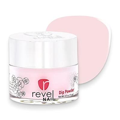 Revel Nail Dip Powder - Purple Glitter Dip Powder for Nails, Chip Resistant  Dip Nail Powder with Vitamin E and Calcium, DIY Manicure