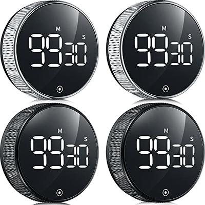 24 Pieces Digital Kitchen Timer Magnetic Timers for Classroom Bulk