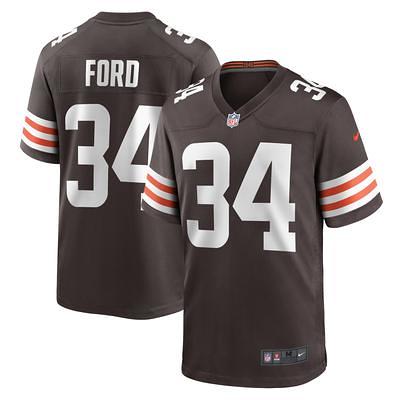 Women's Nike Cleveland Browns Brown Custom Game Jersey