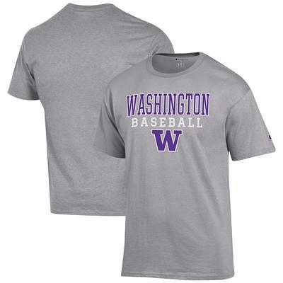 Men's adidas White Washington Huskies Button-Up Baseball Jersey