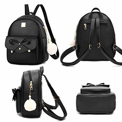 I IHAYNER Mini Backpack for Women Small Backpack Purse for Teen Girls  Backpack with Kitty Purse Travel Bookbag Kids Backpack