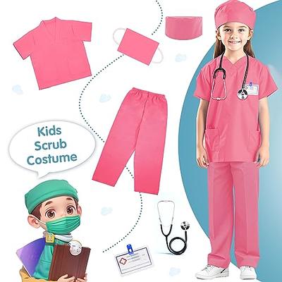 GIFTINBOX Doctor Costume For Kids Scrubs With Accessories Costume for Kids  toddler Halloween Costumes For Kids - Yahoo Shopping