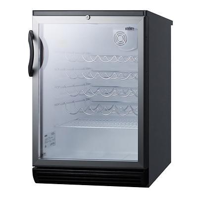 BLACK+DECKER 26 Bottle Compressor Cooling Wine Fridge with Blue Light & LED  Display BD61536