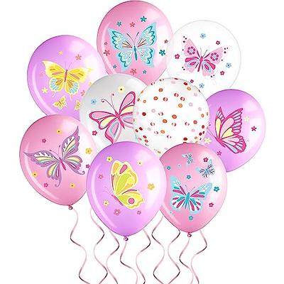 Big Dot of Happiness Beautiful Butterfly - Paper Straw Decor - Floral Baby  Shower or Birthday Party Striped Decorative Straws - Set of 24