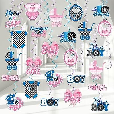 Gender Reveal Button Pins 50 Pcs, Team Boy Girl Button Pins Baby Shower Pink Blue Button Pin for Baby Shower Party Favors Gender Reveal Party