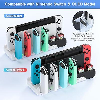 CONSOLE NINTENDO SWITCH (MODÈLE OLED AVEC STATION D'ACCUEIL/MANETTES J