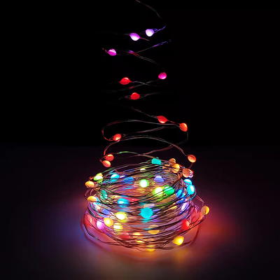 10M LED Copper Wire Fairy Lights RGBIC Dream Color USB LED String Lights  Party