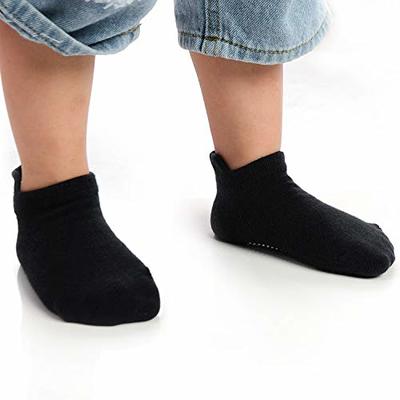 Aminson Anti Slip Non Skid Ankle Socks With Grips for Baby Toddler