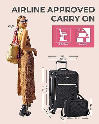 Hanke 20 Inch Carry On Luggage Airline Approved