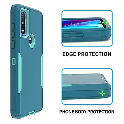 TJS for Samsung Galaxy S23 Plus Phone Case, Dual Layer Shockproof Rugged  Hybrid Drop Protector Cover for Galaxy S23 Plus (Black)